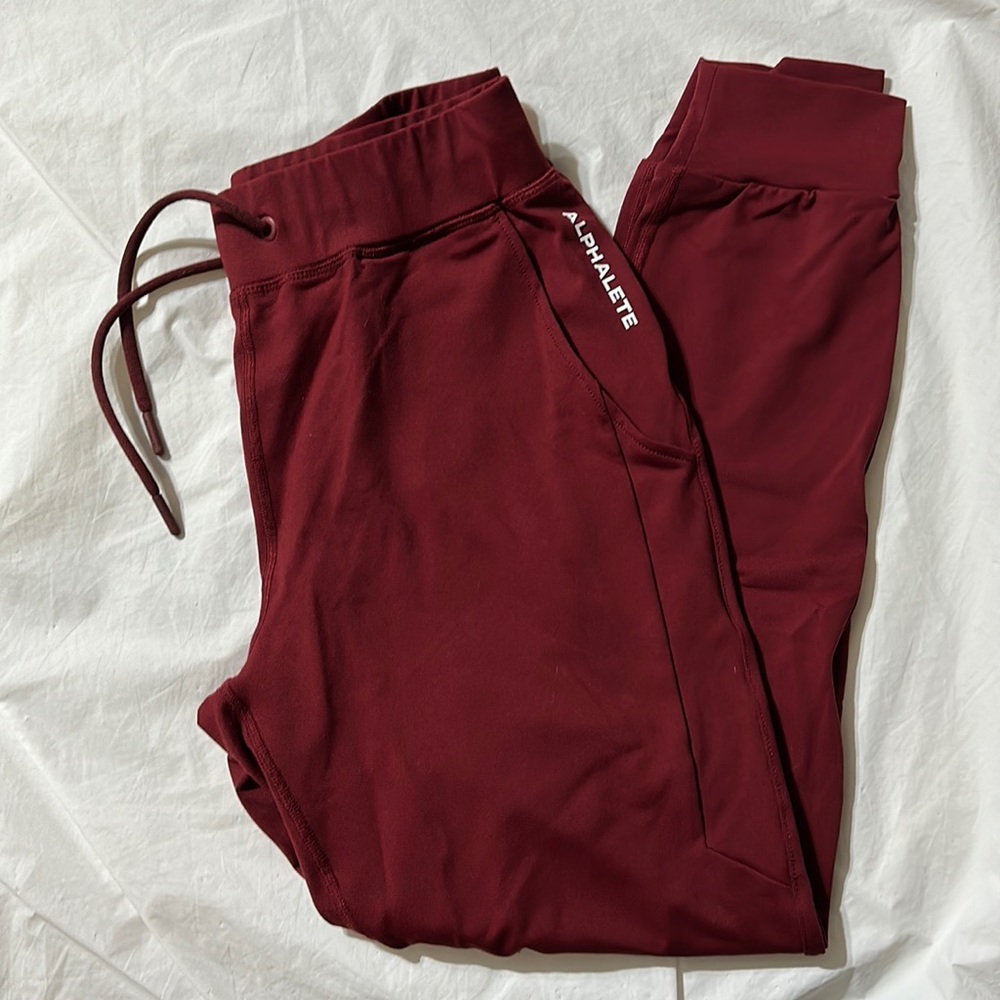 ALPHALETE Maroon Joggers
